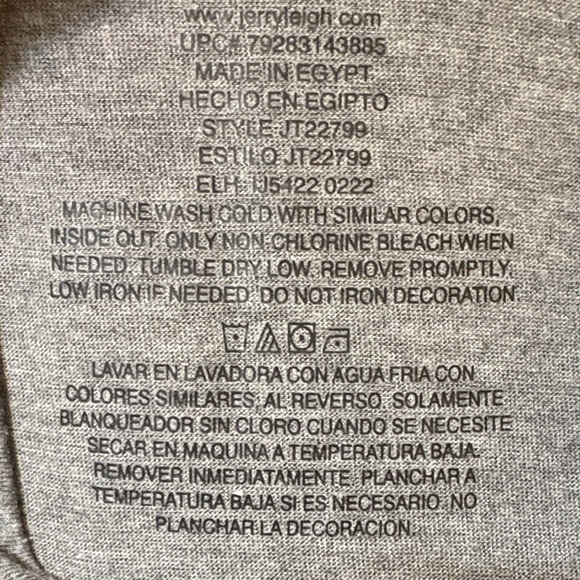 Disney Mickey Mouse Charcoal Mickey Mouse Rainbow Tee Size 11/13 Large - Picture 4 of 8